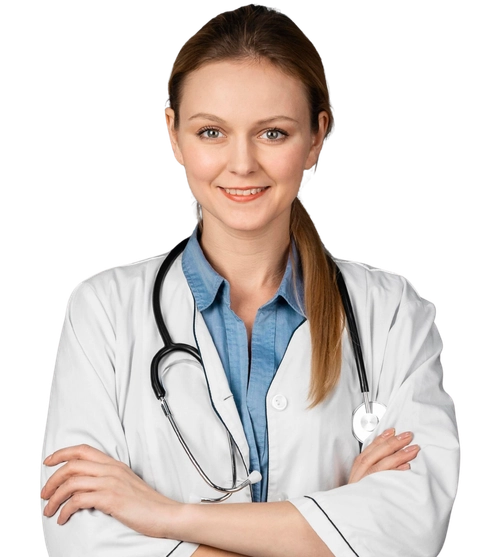 Healthcare professional representing excellence in medical care