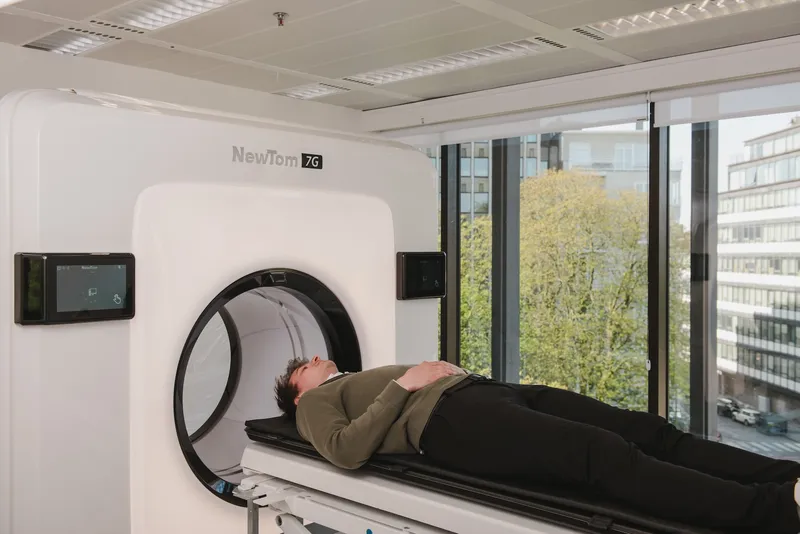 Advanced medical imaging equipment in modern radiology center